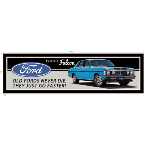 Ford Falcon GTHO Blue Bar Runner