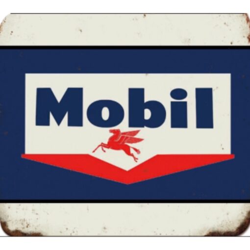 MOBIL Sign Flat Tin Sign