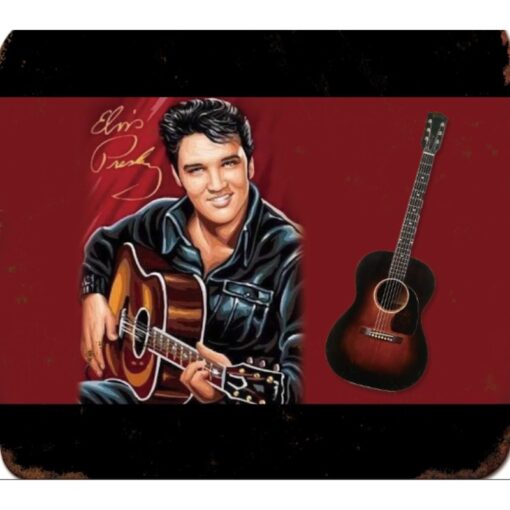 Elvis Flat Tin Sign