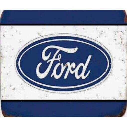 Ford Embossed Tin Sign