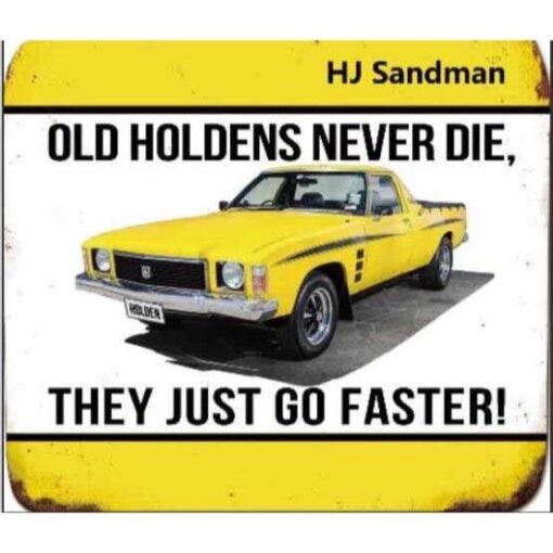 HJ Sandman Ute Flat Sign