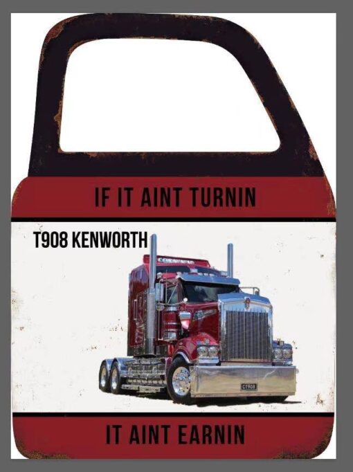 T908 Kenworth Door With Mirror